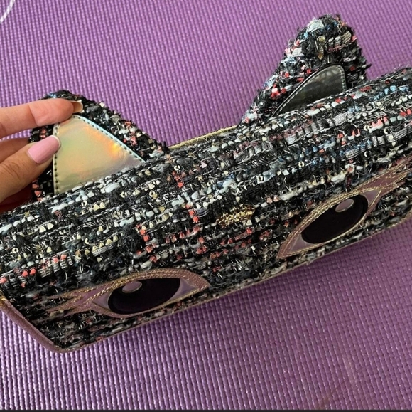 Juicy Couture NEW Wristlett Clutch Womens Tweed Wallet Owel - Picture 7 of 7